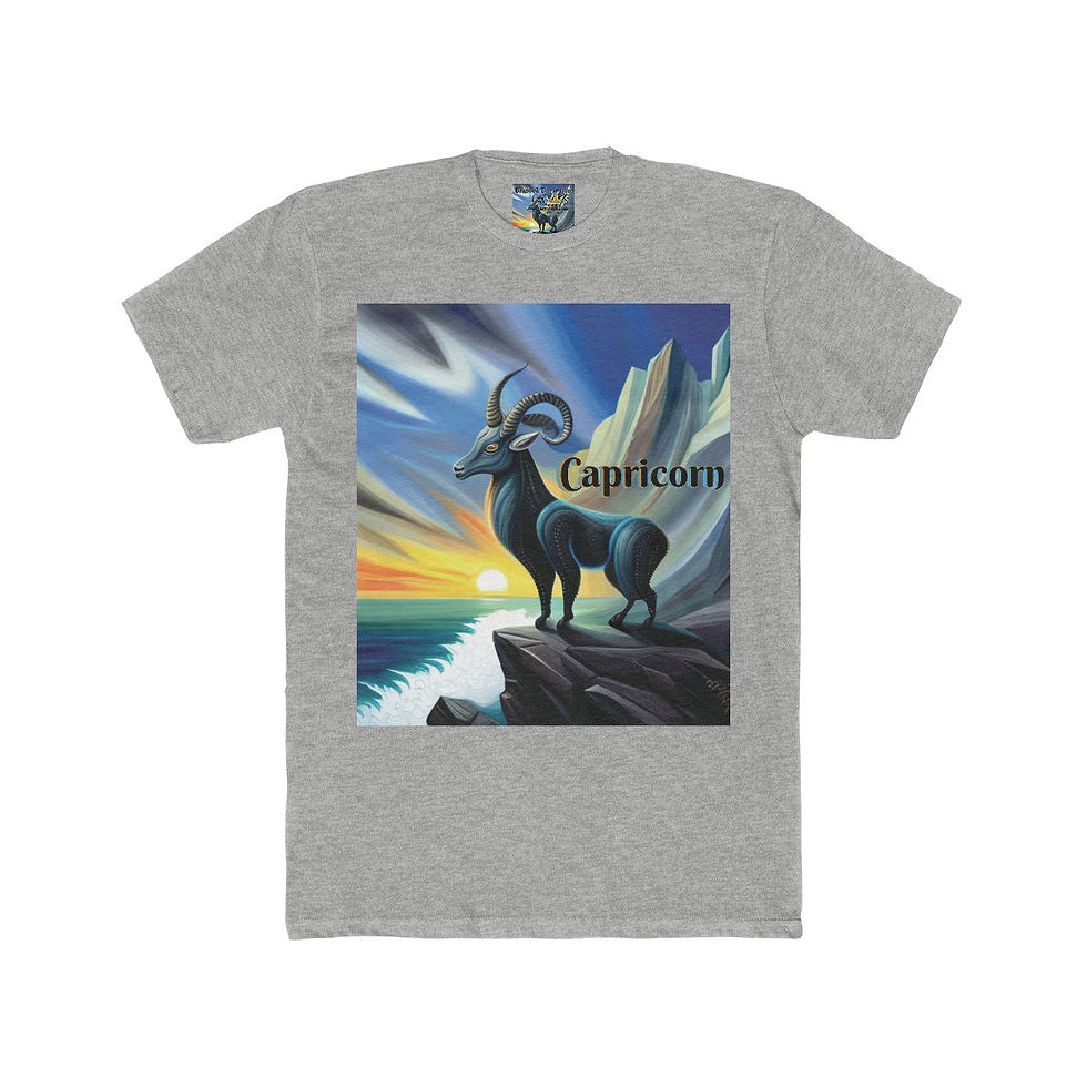Thumbnail: Capricorn Branded Dimensions RDB Cotton Crew Tee