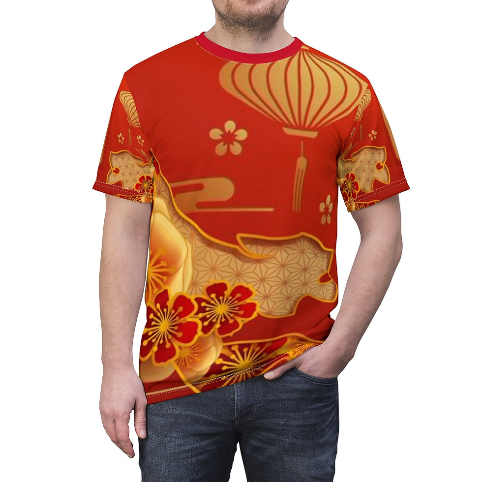 Miniatura: Year of the Tiger Red/Gold Mansa Luxury Essentials