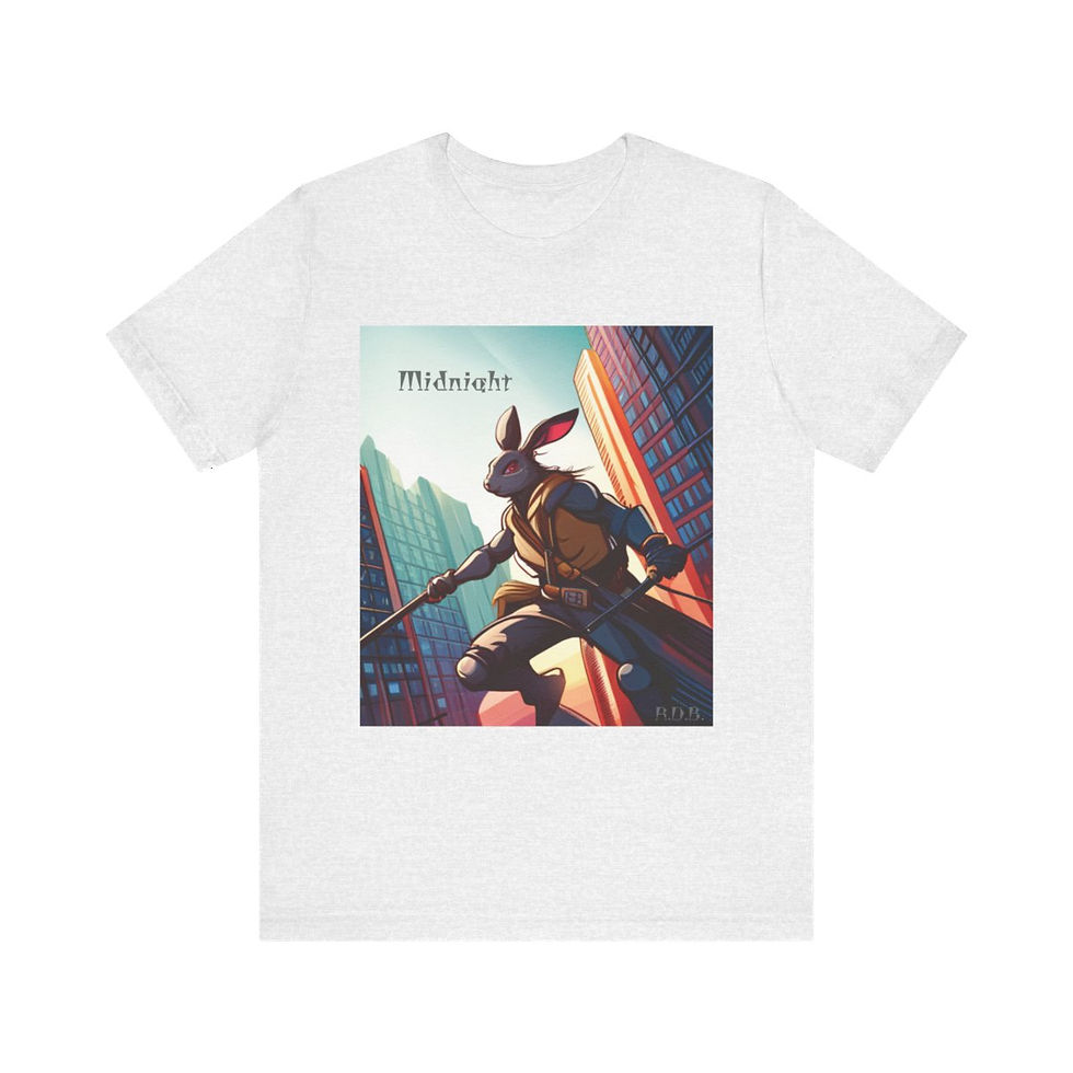 Thumbnail: Midnight Unisex Jersey Short Sleeve Tee