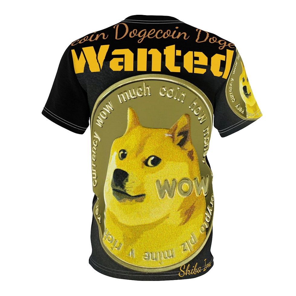 Miniature : Wanted Dogecoin Shiba Inu cryptocurrency Mansa Luxury Essentials