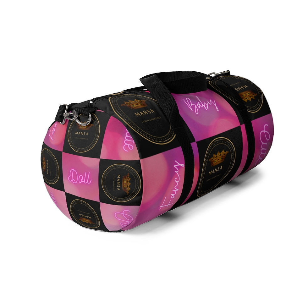 Thumbnail: Doll "MANSA Luxury Essentials" Duffel Bag