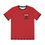 섬네일: Red Self Love Heart Tee — Red Heart Graphic Men's Shirt