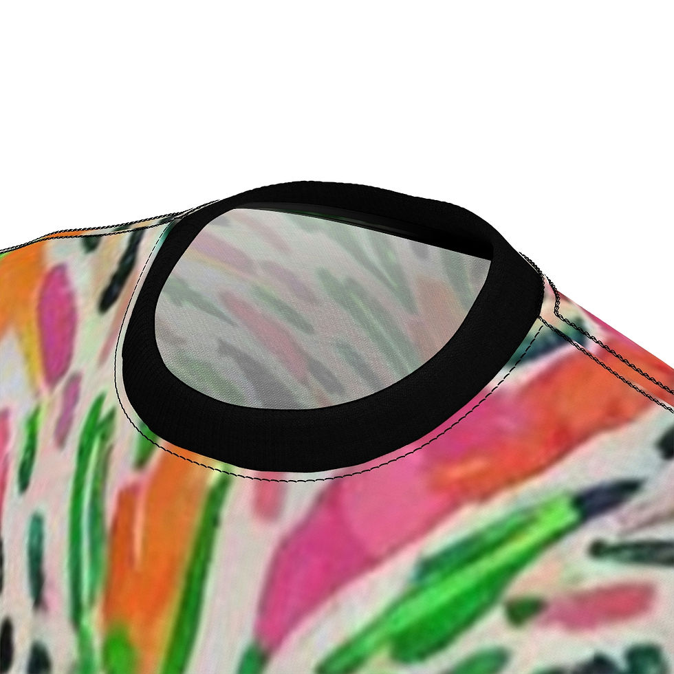 Thumbnail: Vibrant Tiger Art Animal Lovers Unisex T-shirt 
