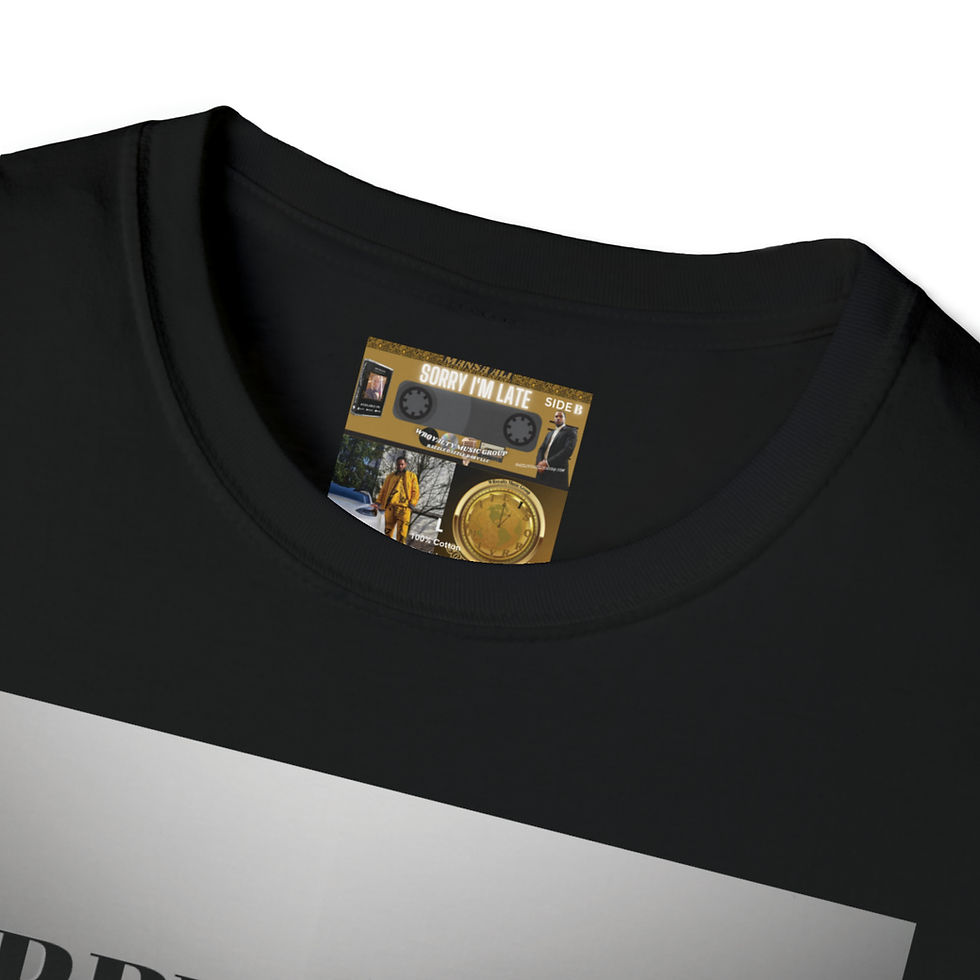 Miniature : sorry i'm late Unisex Softstyle T-Shirt