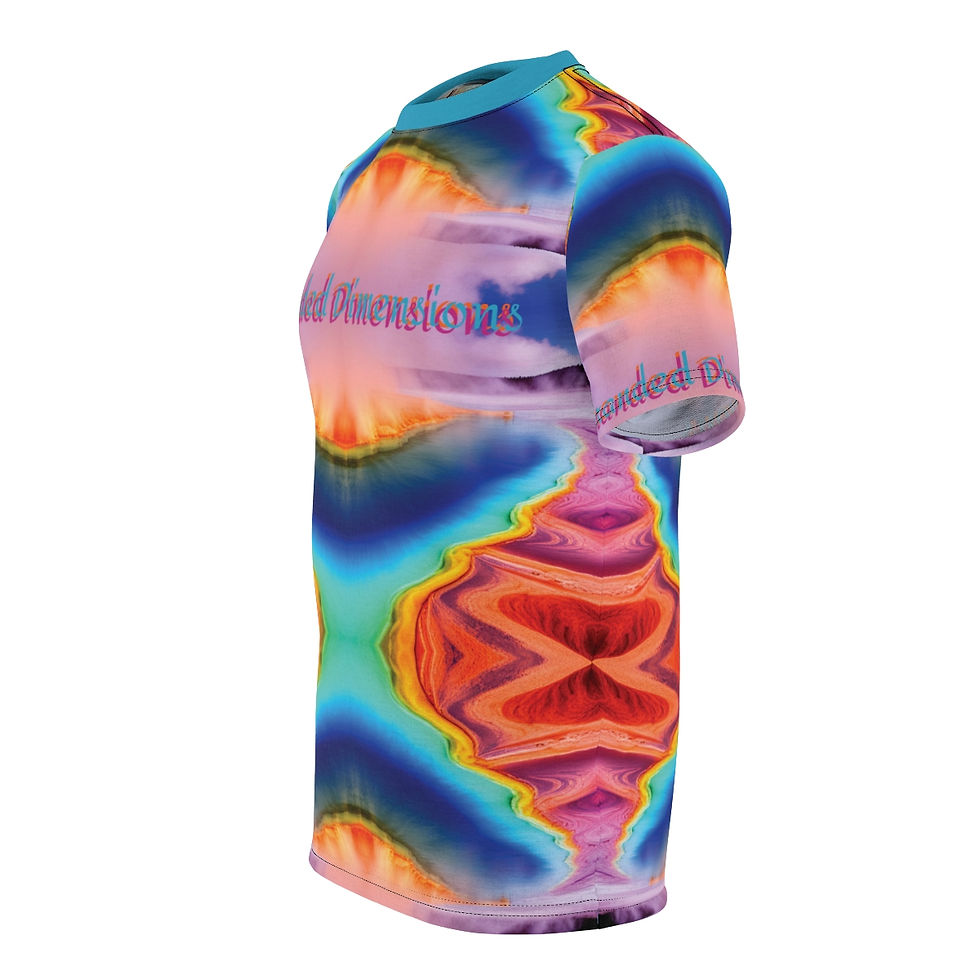 Miniatura: Branded Dimensions Unisex Cut & Sew Tee (AOP)
