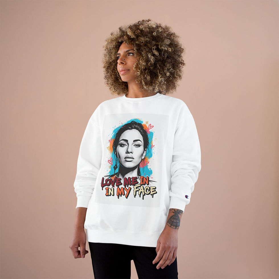 Thumbnail: Love Me In My Face Sweatshirt