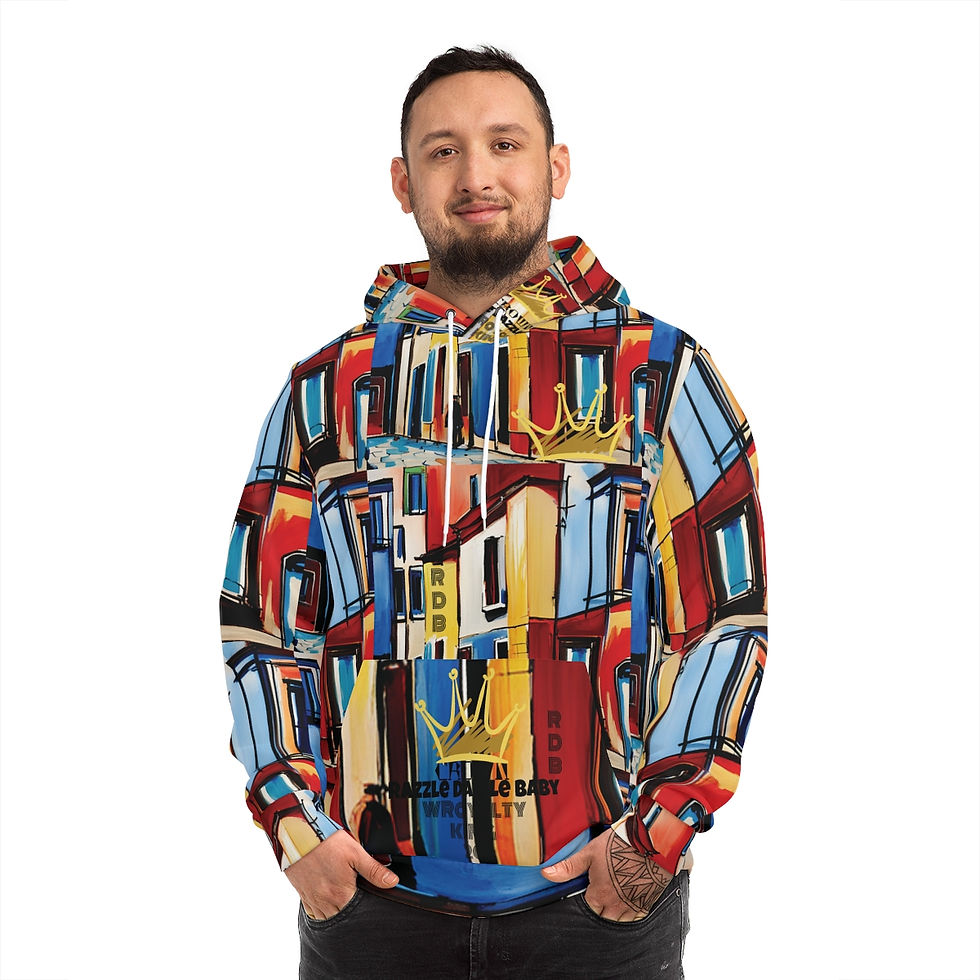 Thumbnail: Colorful City Fashion Hoodie (AOP) 