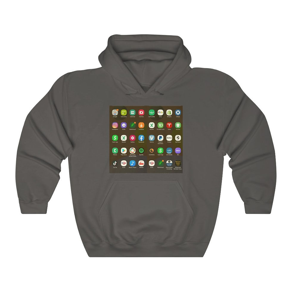 縮圖："Apps" Unisex Heavy Blend™  Hooded Sweatshirt