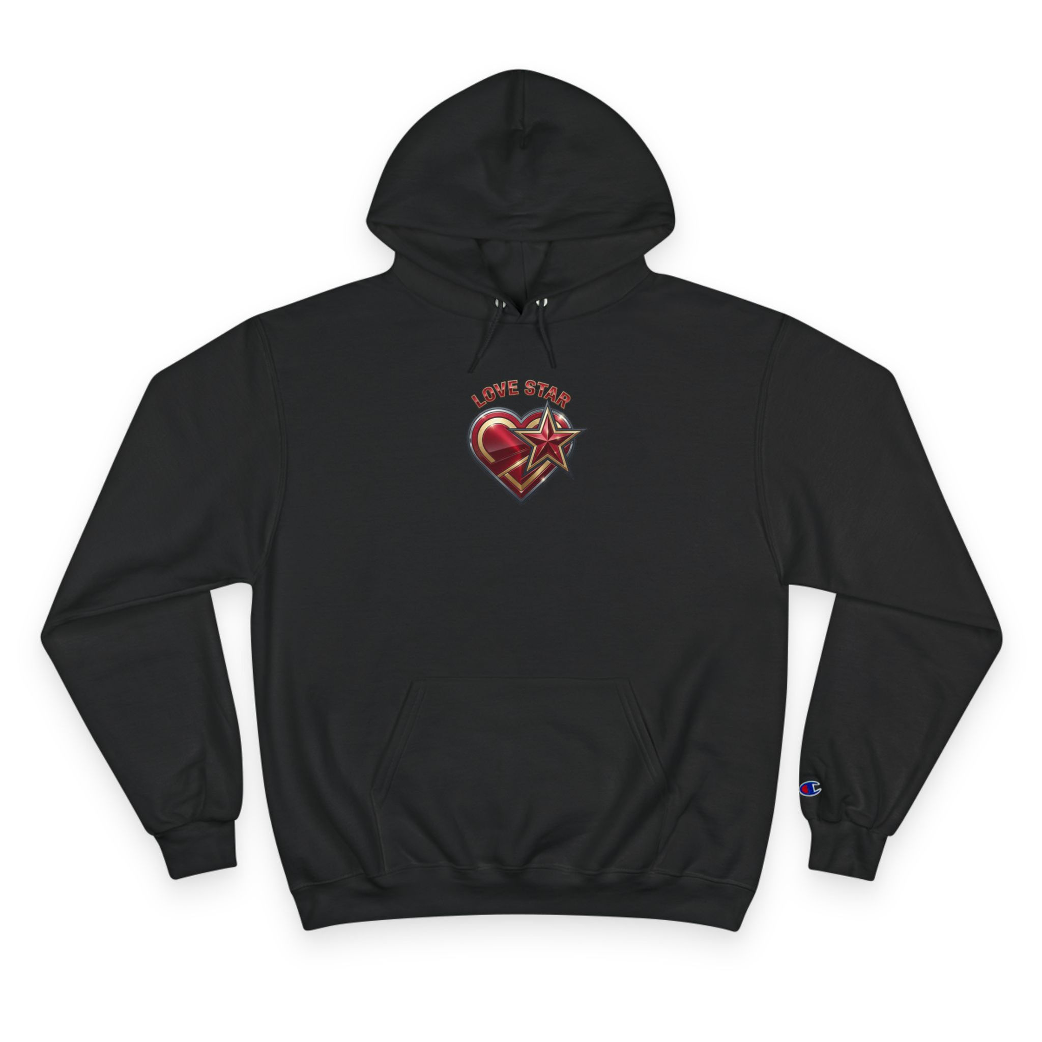 Love Star Champion Hoodie – Heart & Star Pullover