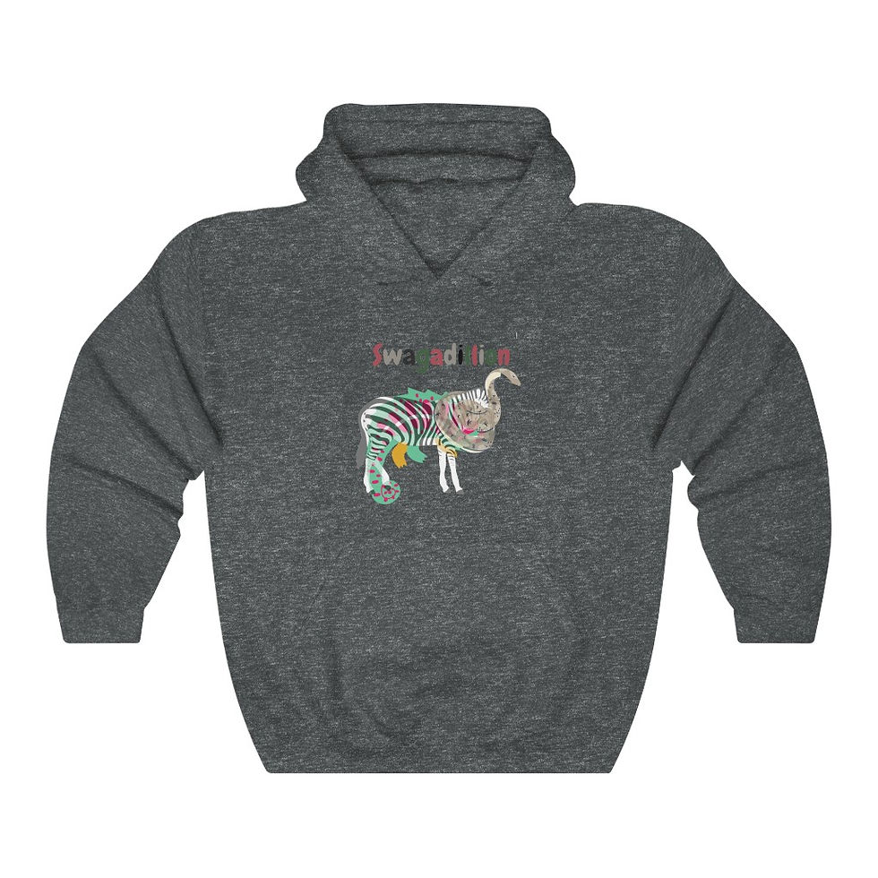 Thumbnail: Unisex Heavy Blend™ Hooded Sweatshirt "Swagadillion" Mansa Luxury Essentials
