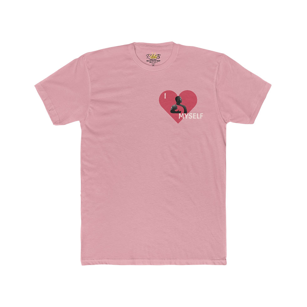 Thumbnail: I Love Myself Men's Cotton Crew Tee
