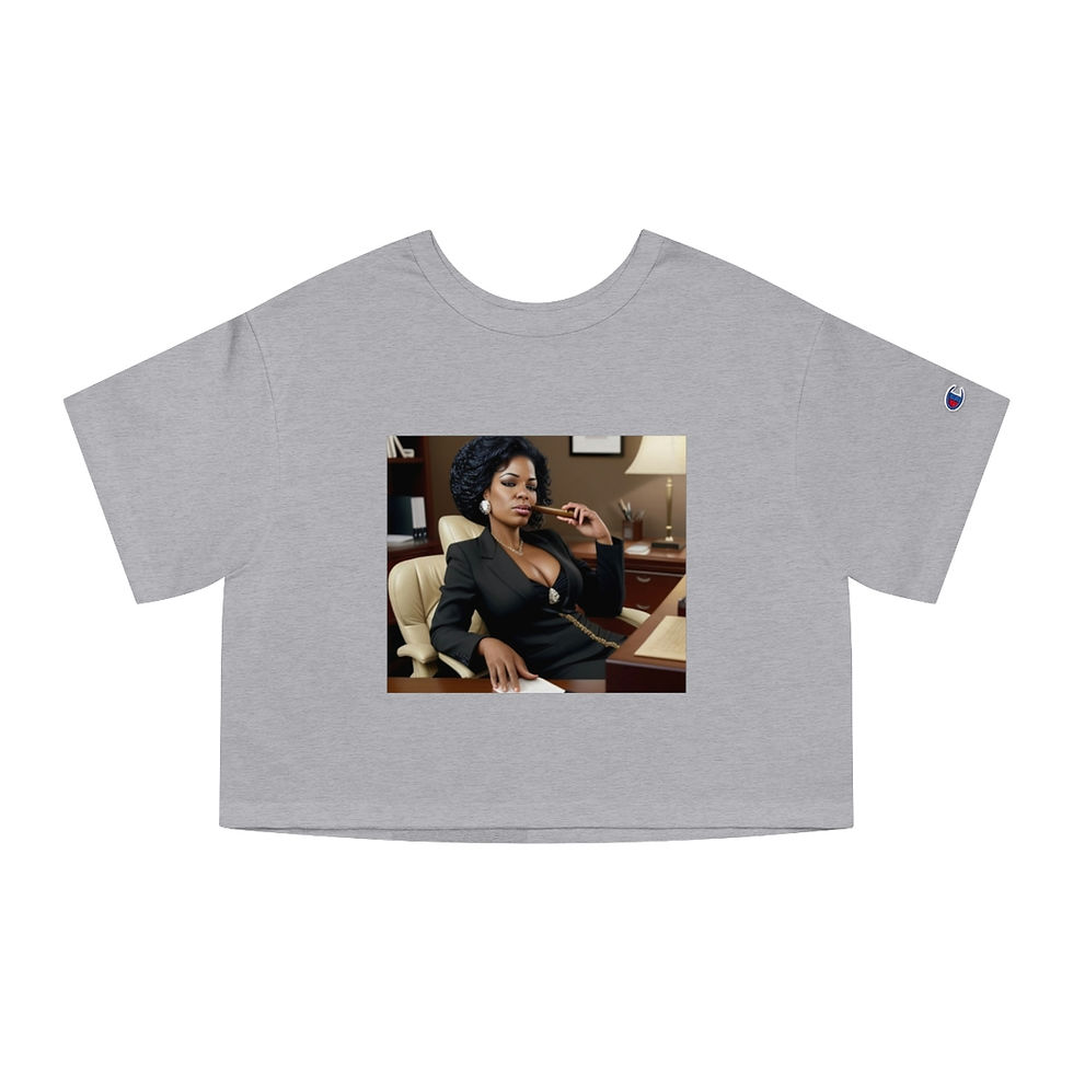 ภาพขนาดย่อ: Boss Lady Champion Women's Heritage Cropped T-Shirt