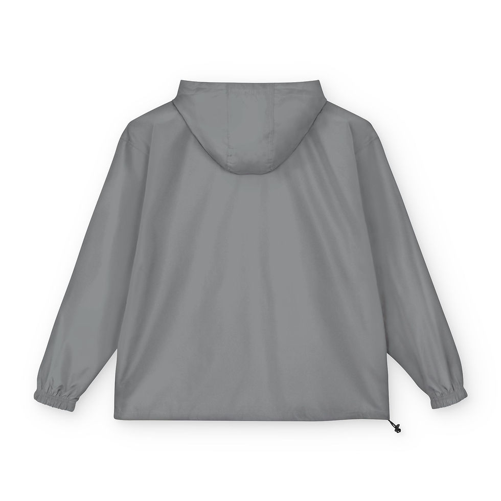 Miniature : Packable Anorak Jacket — Orange Heart Floral Chest Design