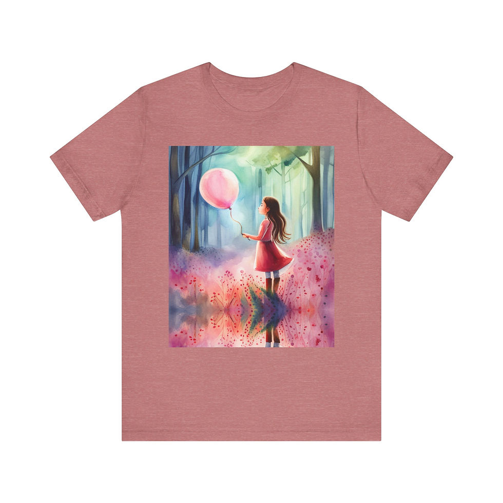 縮圖：Girl with The Balloon Short Sleeve Tee