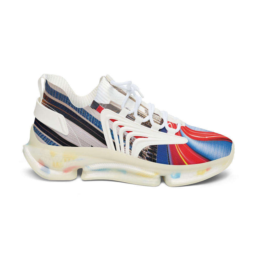 Thumbnail: Colorful City Women's Mesh Sneakers