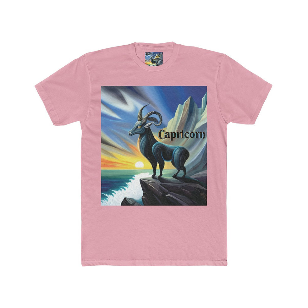 Thumbnail: Capricorn Branded Dimensions RDB Cotton Crew Tee