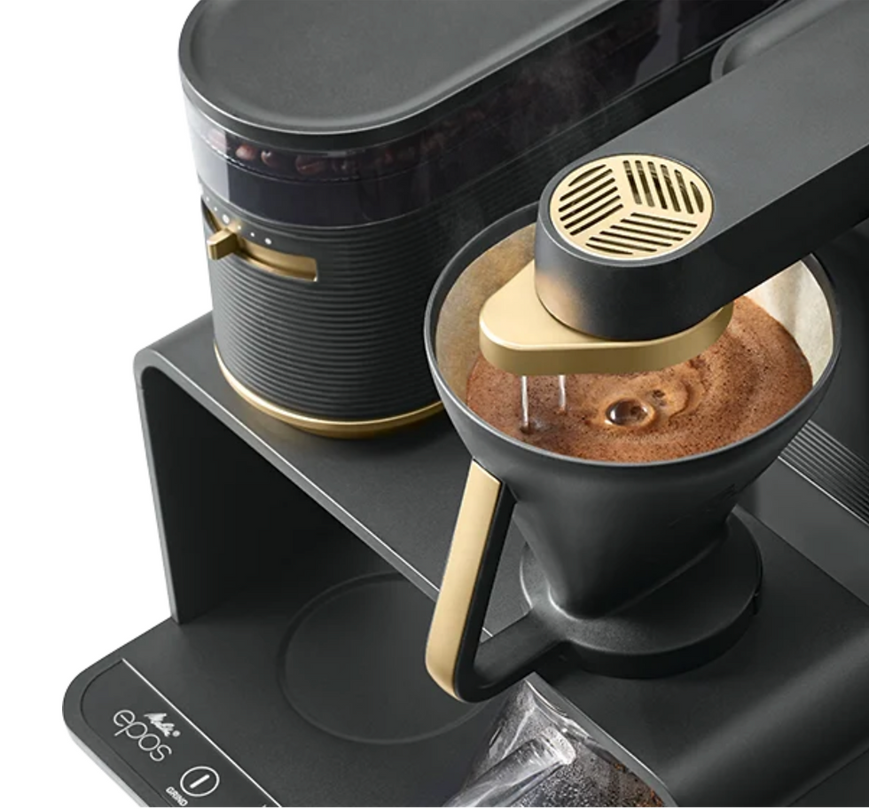 Miniature : EPOS® | Cafetiére avec broyeur intégré Or noir