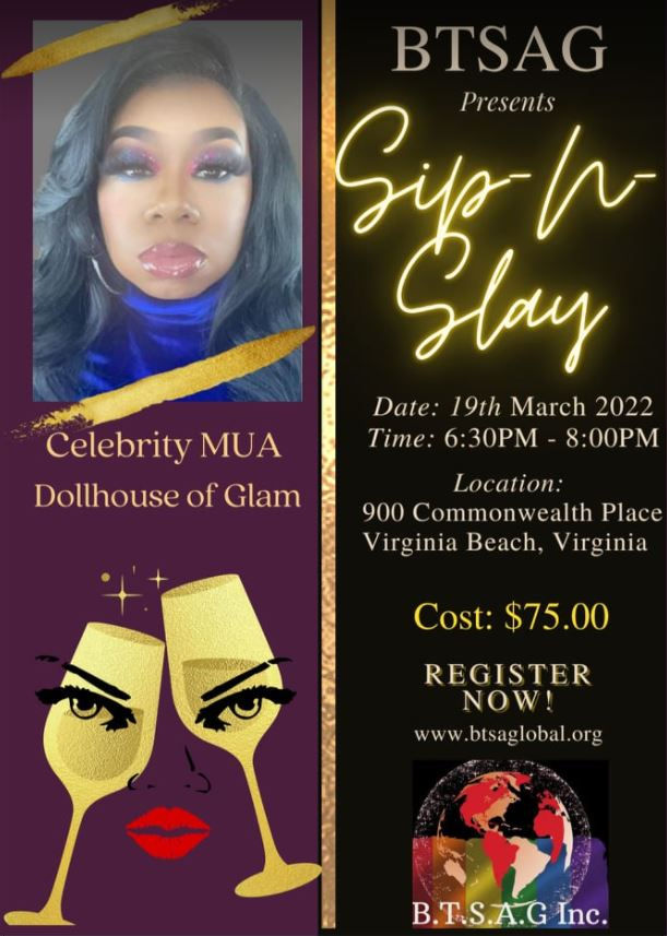 Sip-n-Slay Makeup Class