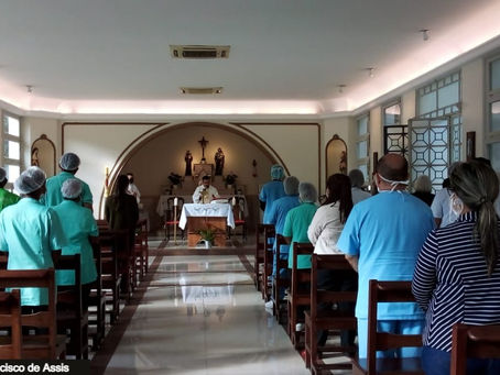 RELIGIOSOS ENFRENTAM DIFICULDADES NOS HOSPITAIS DURANTE A PANDEMIA
