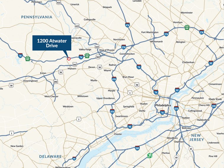 Office Regional Location Map