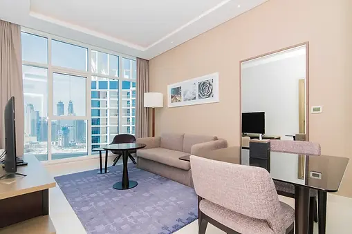 Fully Furnished 1BHK in DAMAC Maison Prive (Tower B), Business Bay