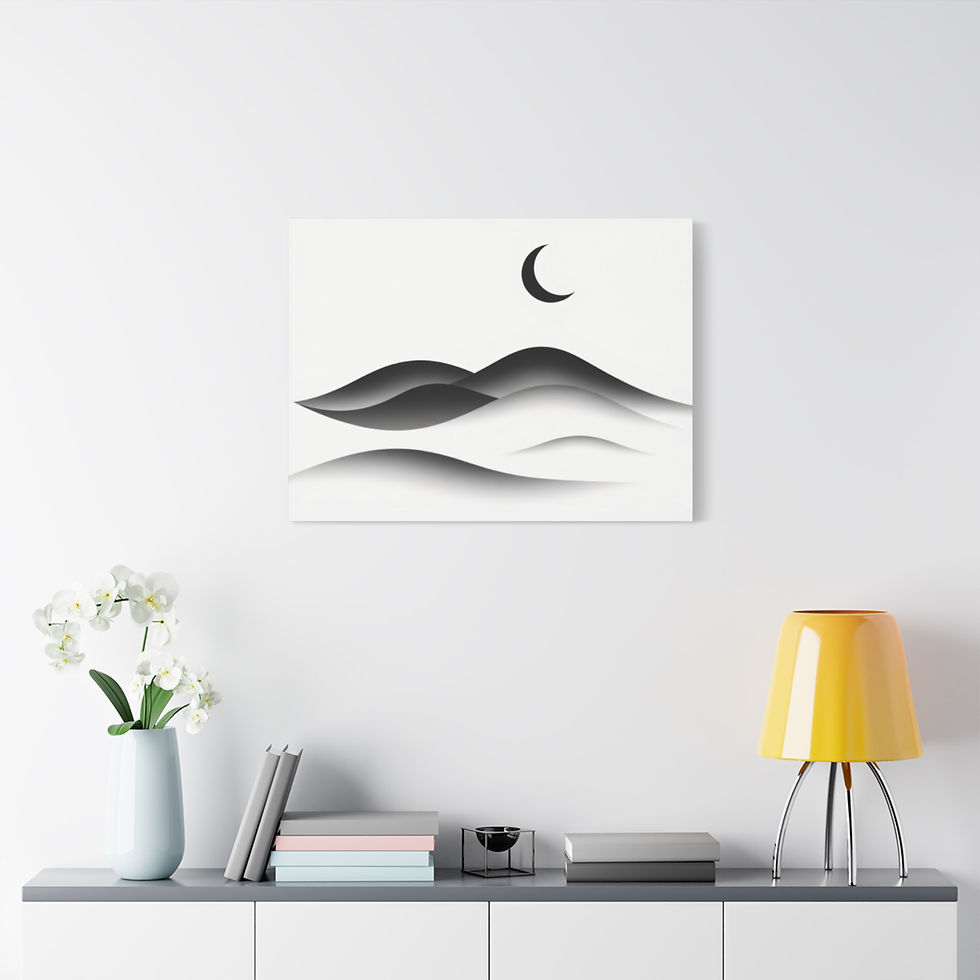 Thumbnail: Moonrise Over Hills