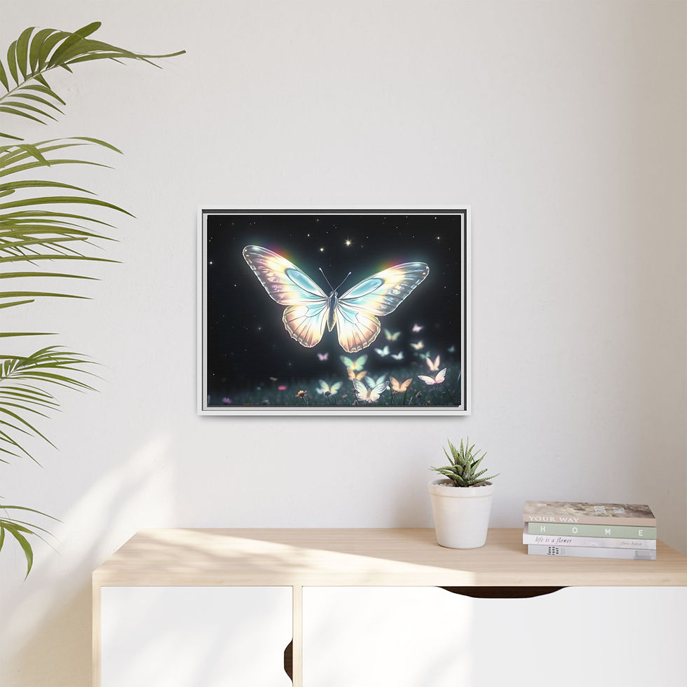 Thumbnail: Ethereal Butterfly Swarm