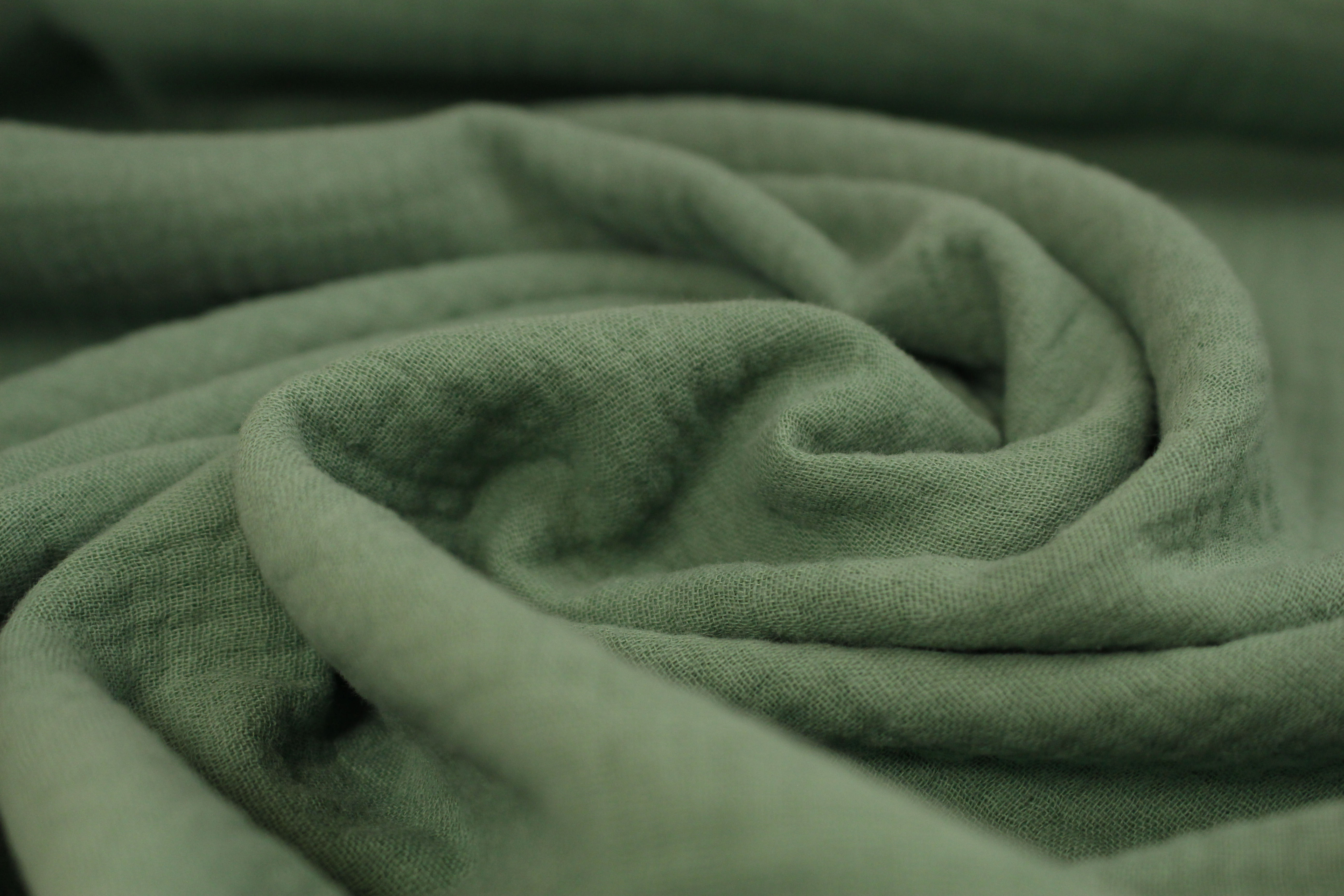 Musselin, Uni - dusty mint