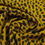 Miniaturbild: Polyester Webware, Leoprint - ocker
