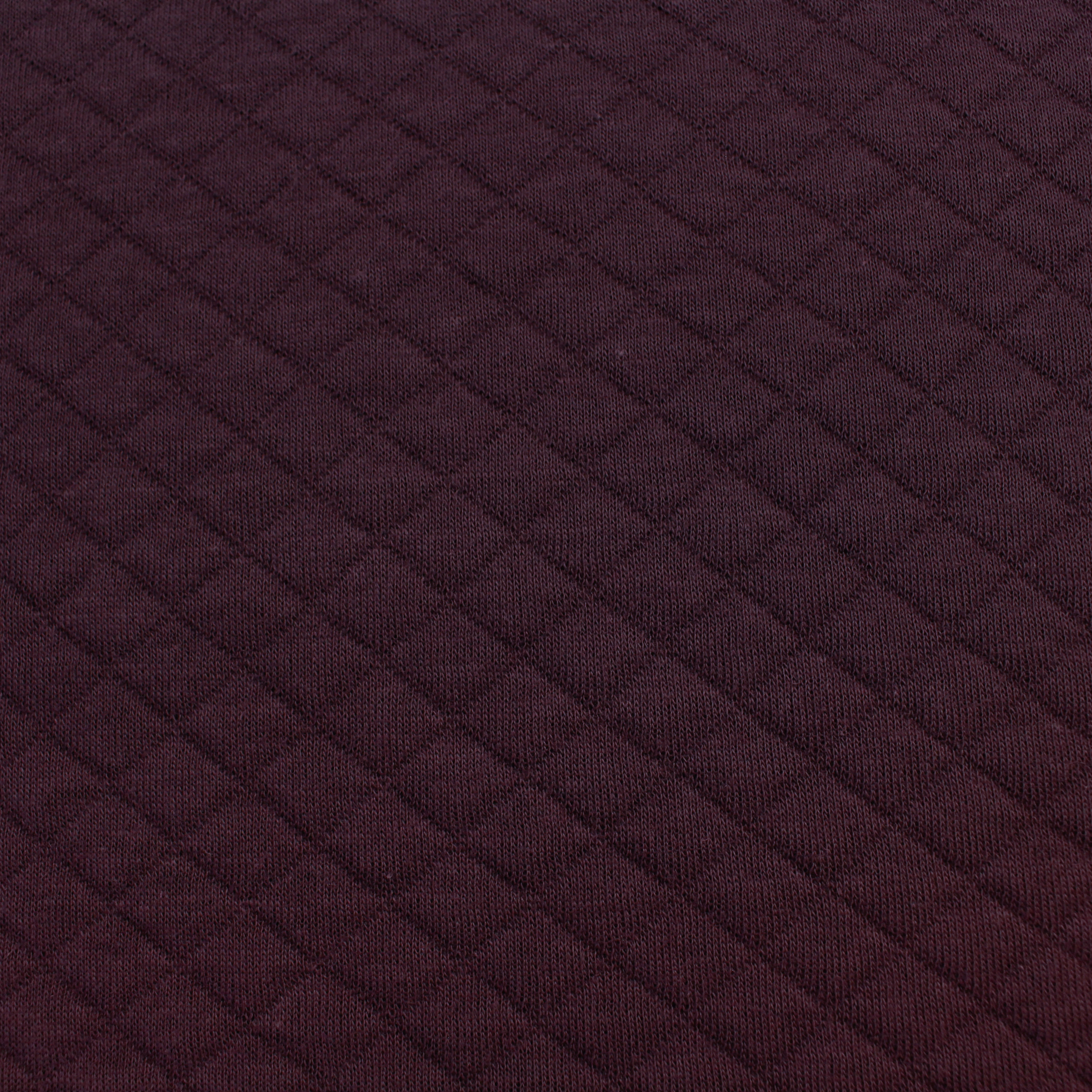 Baumwoll- Stepper, Uni - bordeaux