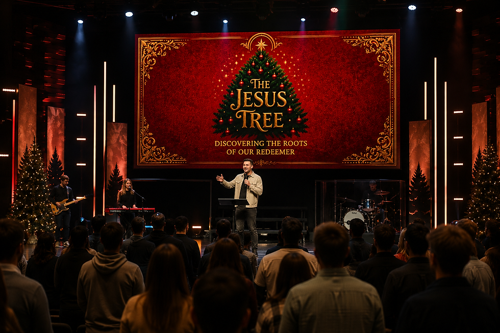 Church experiencing The Jesus Tree