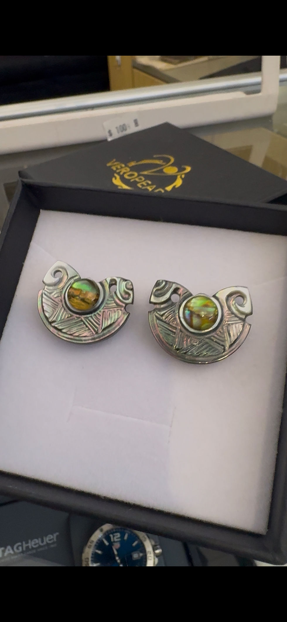 Thumbnail: Mother of Pearl Earrings 