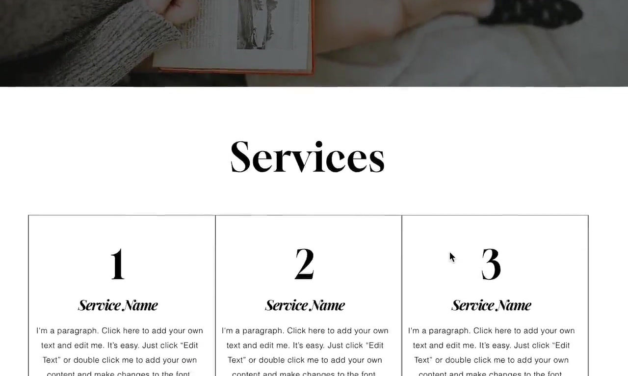 Wix Life Coach Template, Wix template, Wix coach web design,Brand manager websit