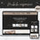 Thumbnail: Luxury Agency Wix Website Template for Social Media Managers, Minimal Black Luxe