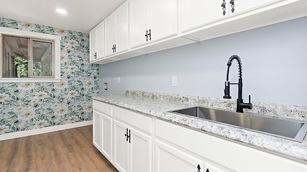 Home Remodel with Laundry Room Renovation