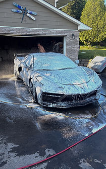 exterior contact wash