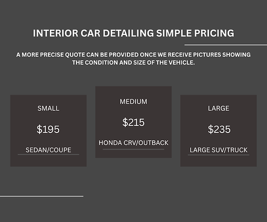 simple pricing north shore interior package
