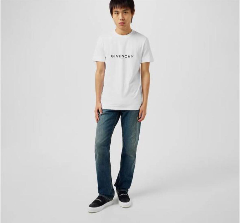 Thumbnail: Givenchy Reverse Paris Logo Oversized T-Shirt - product image 4