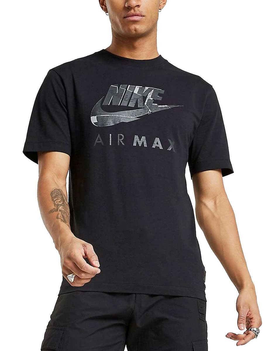 Nike NSW Air Max Graphic T-Shirt black alternate model view