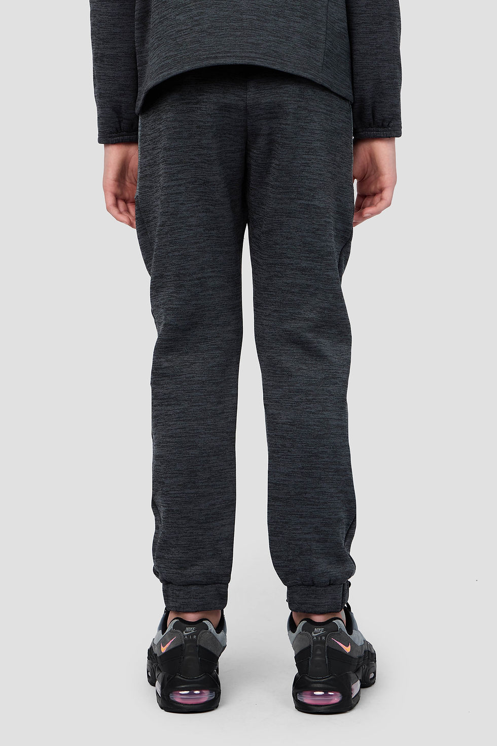Montirex Boys Vantage Jogger Black rear model view