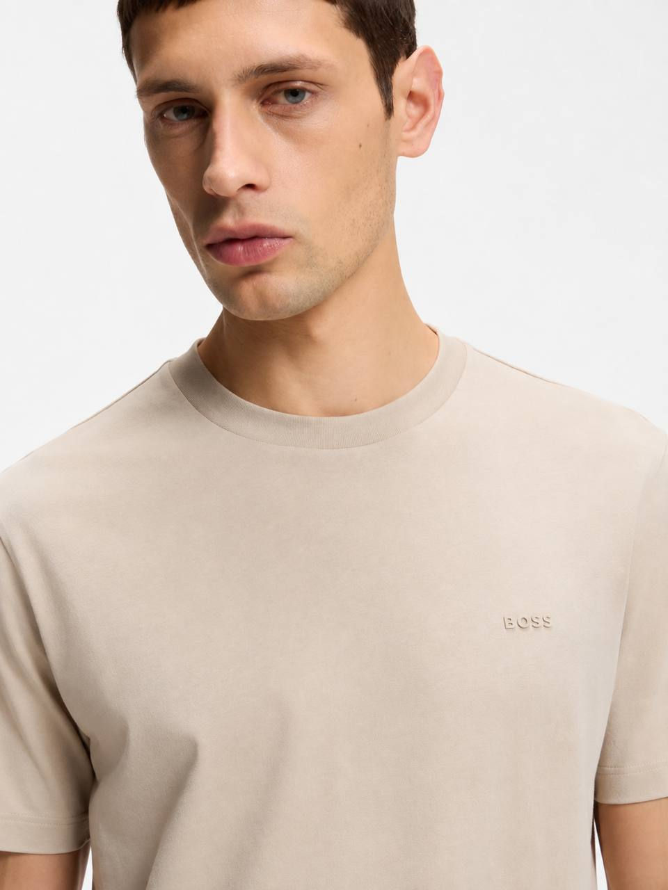 Thumbnail: BOSS Thompson 01 Cotton T-Shirt - product image 4