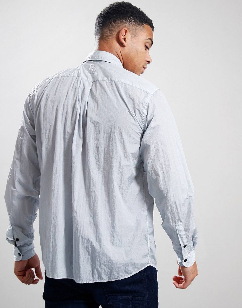 Thumbnail: BOSS Technical Crinkle Overshirt - product image 3