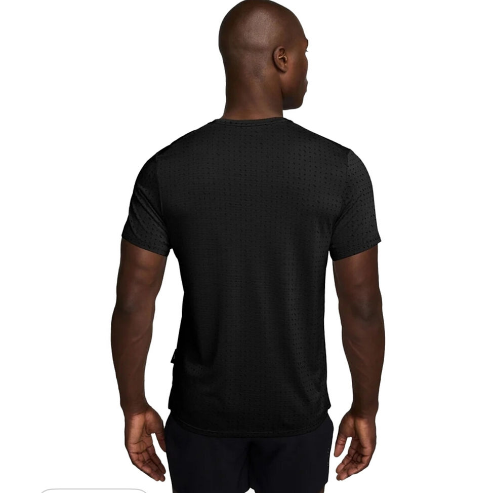 Nike Miler Breathe Men’s Dri-FIT Running Top black back