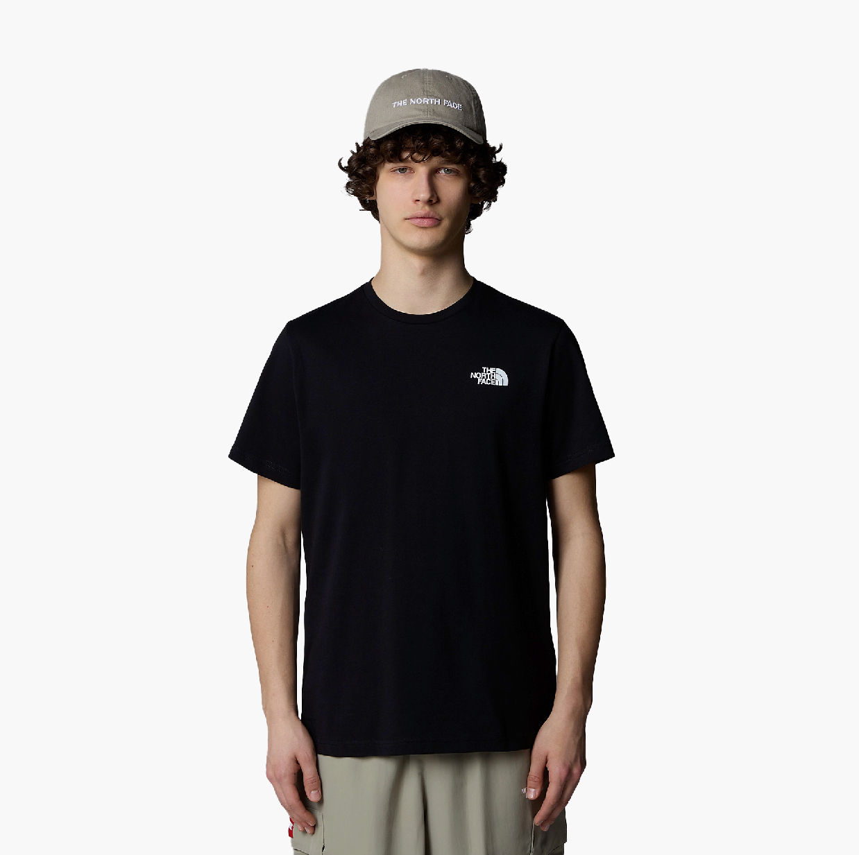 The North Face Box NSE Tee TNF Black front model view