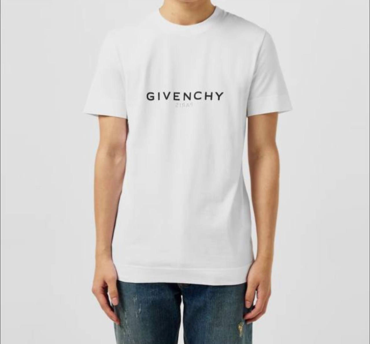 Givenchy Reverse Paris Logo Oversized T-Shirt