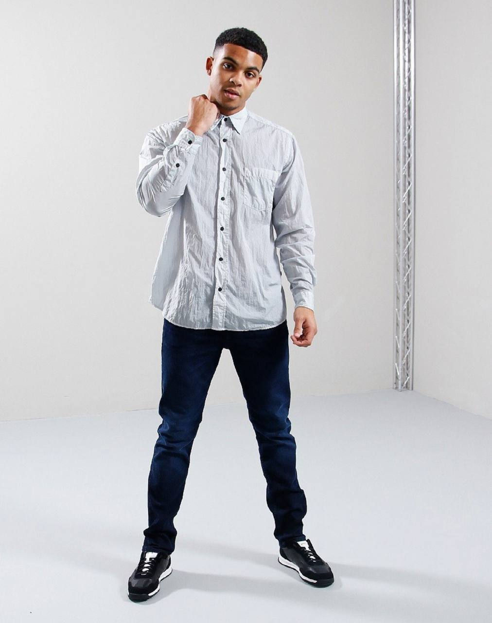 BOSS Technical Crinkle Overshirt