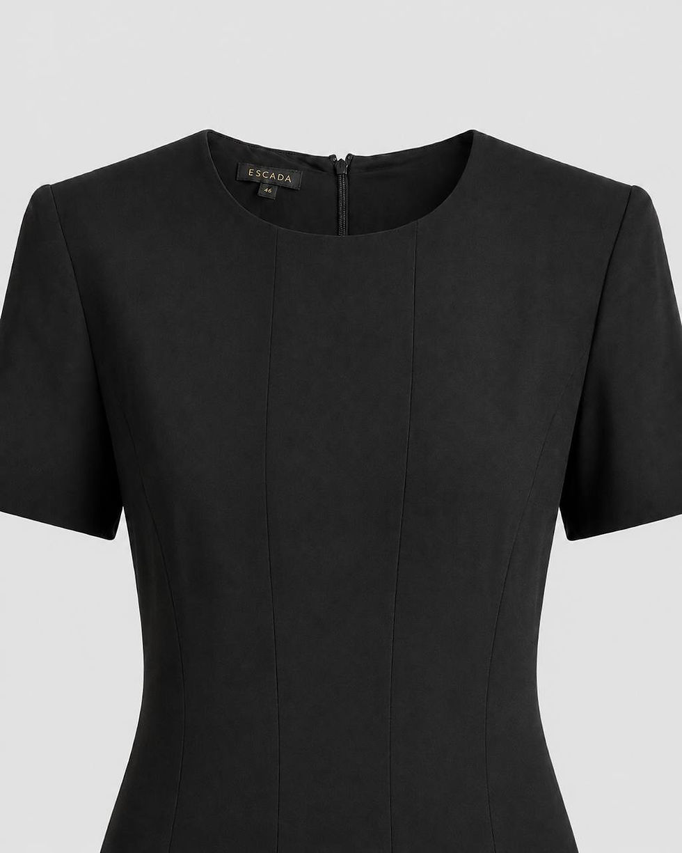 Thumbnail: ESCADA Black Fit & Flare Dress - product image 6