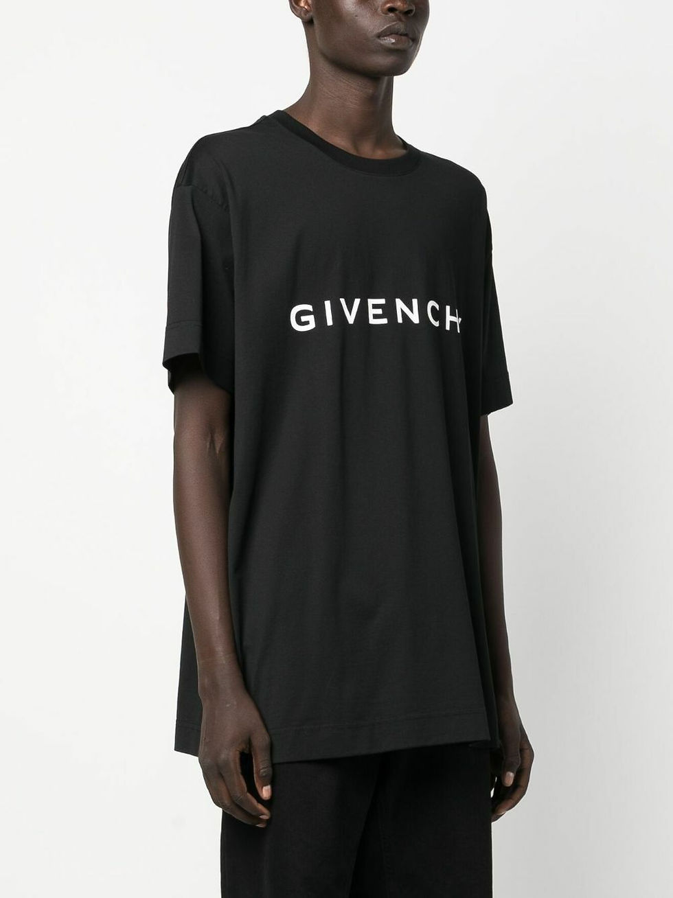 Givenchy Archetype Oversized T-Shirt black model view