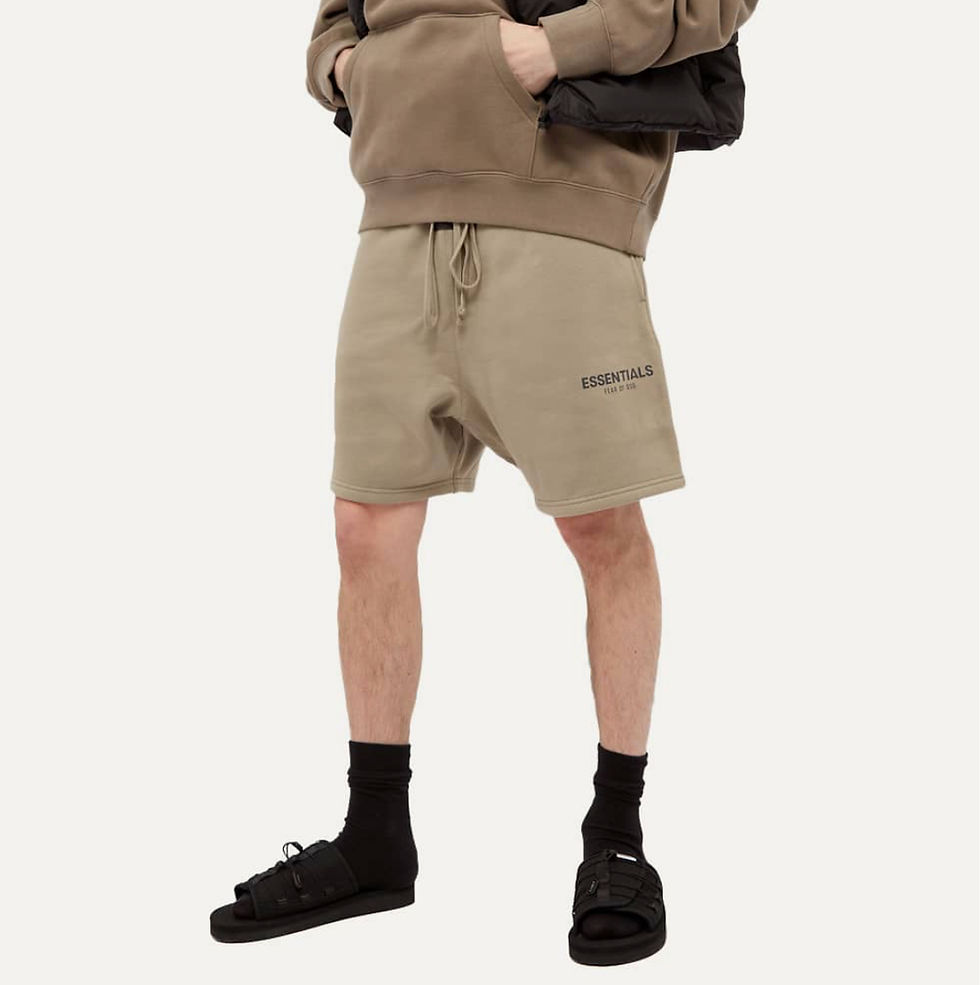 Fear of God ESSENTIALS Moss sweatshorts product front