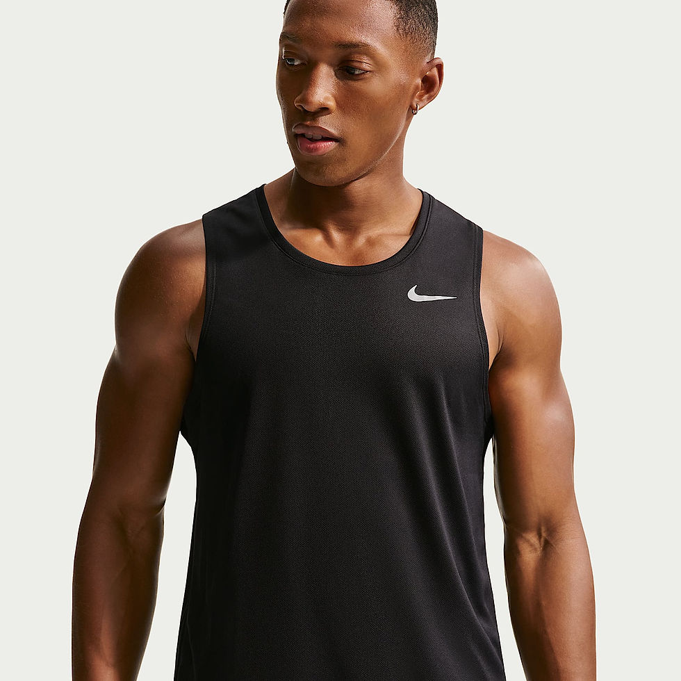 Nike Miler DV9321-010 black front model